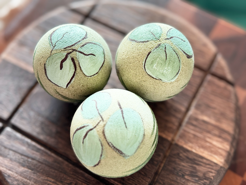 Artisan Bath Bomb - Seascape - Large (Premium) w/ Rosemary & Eucalyptus EO