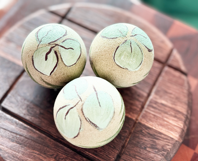 Artisan Bath Bomb - Seascape - Large (Premium) w/ Rosemary & Eucalyptus EO