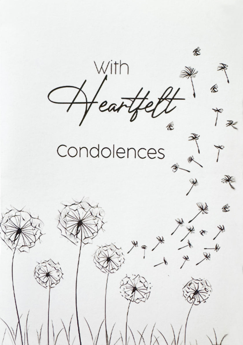 Greeting Card, Sympathy - Thank You (Blank)