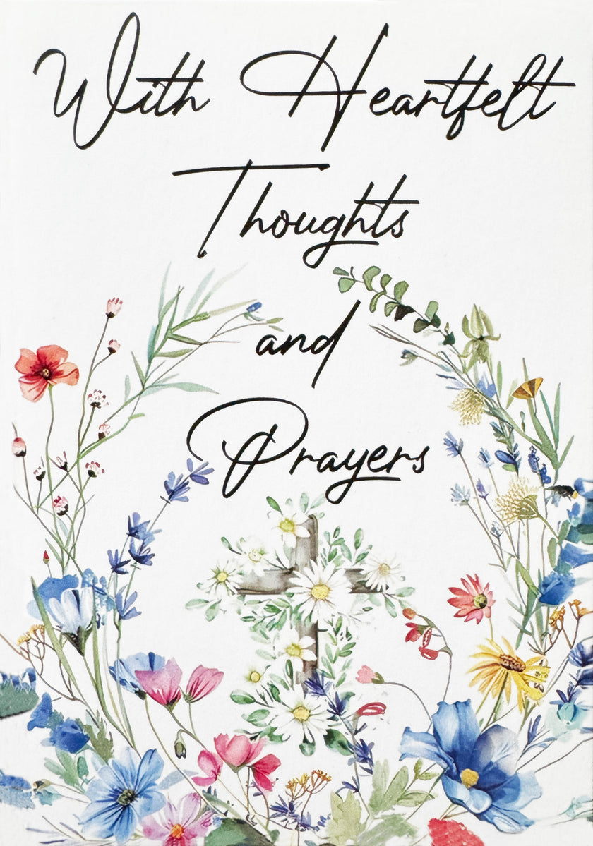 Greeting Card, Sympathy - Thank You (Blank)