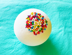 Artisan Kid's Bath Bomb:  Grape Scented w/ Sprinkles