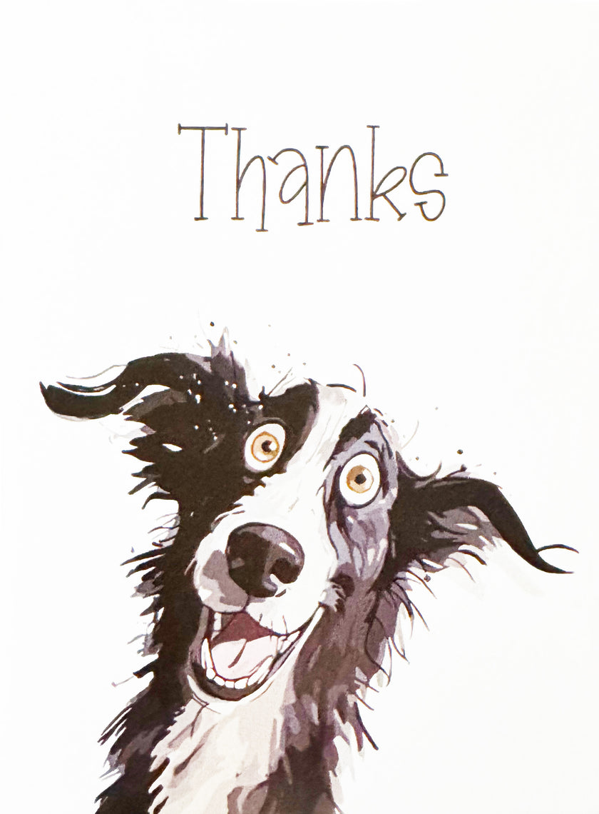 Greeting Card, Dogs - Thank You (Blank)