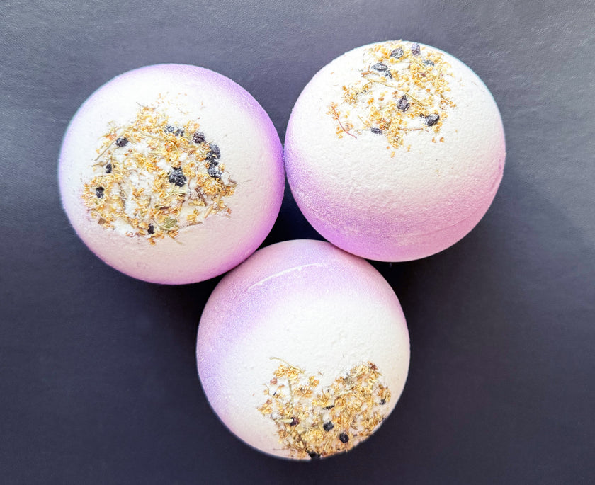 AO - Empathy Bath Bomb - Elderberry & Lilac - Large (Basique)