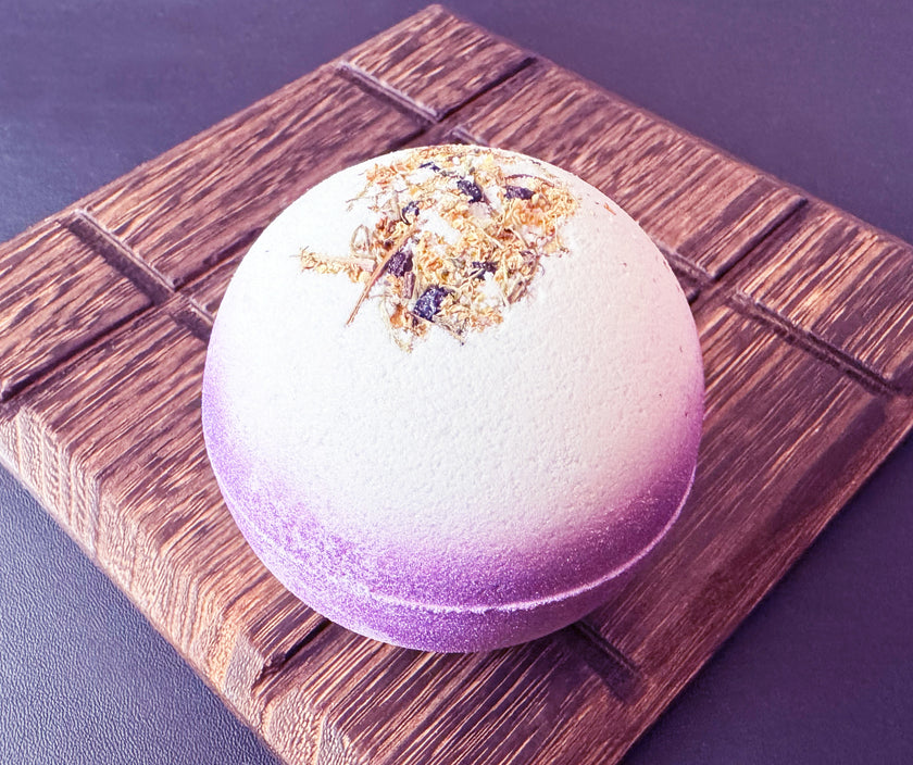 AO - Empathy Bath Bomb - Elderberry & Lilac - Large (Basique)