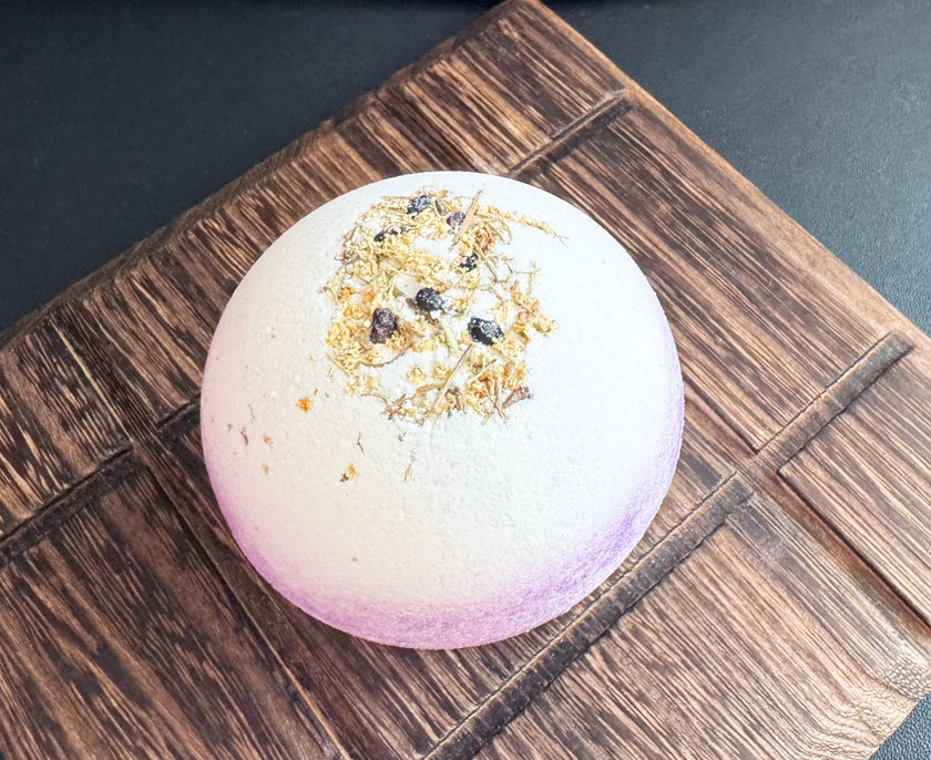 AO - Empathy Bath Bomb - Elderberry & Lilac - Large (Basique)