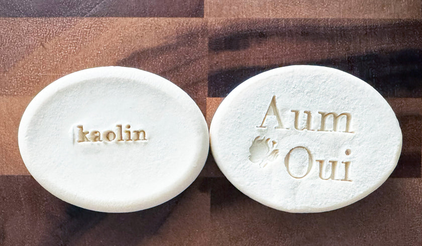 Artisan Soap Bar - Kaolin Clay & Aloe (Basique), Oval