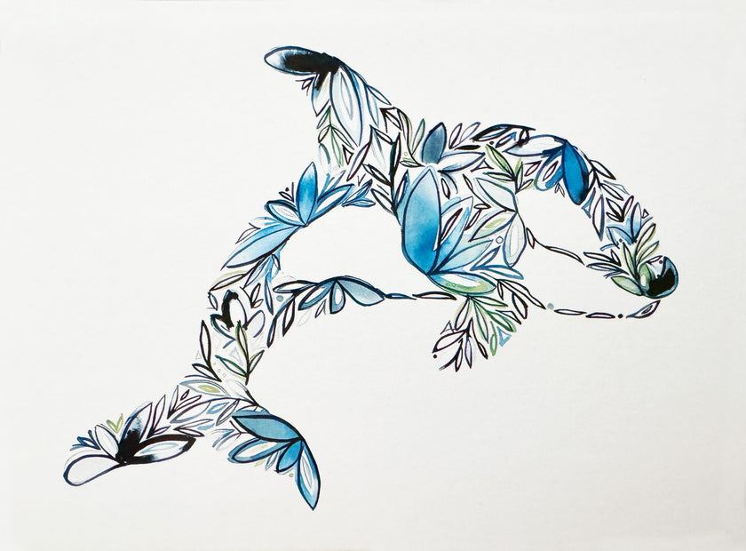 Greeting Card, Mosaic Animals - (Blank)