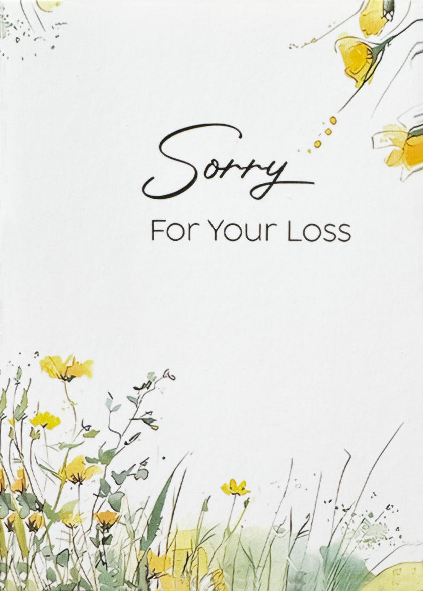 Greeting Card, Sympathy - Thank You (Blank)