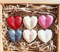 Artisan Soap Bar:  Valentine Oat's Milk - Tropics of Paradise, Scented (Geometric Heart:  Oat)