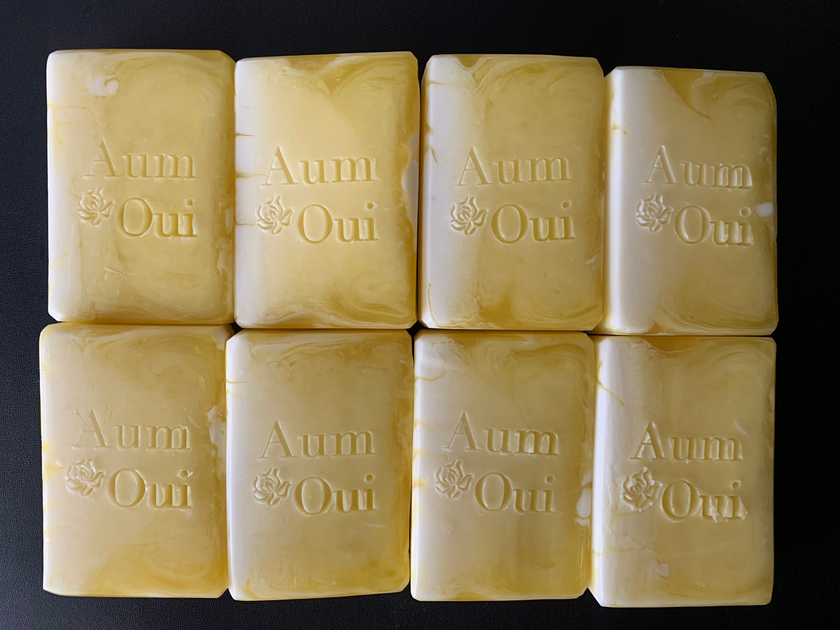 Artisan Soap Bar - Lemon & Rose (Glycerine & Milk)