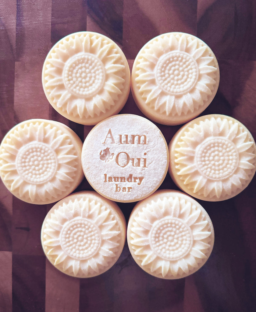 Artisan Laundry Stain Remover Bar -  Sunny Flowers