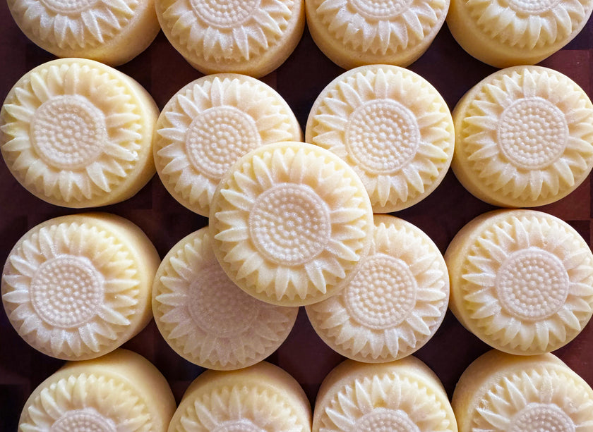 Artisan Laundry Stain Remover Bar -  Sunny Flowers