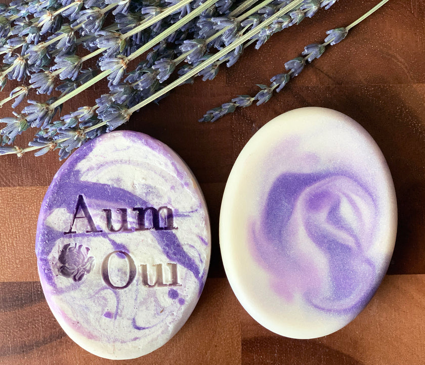 Artisan Soap Bar - Fresh Lavender (Basique), Oval