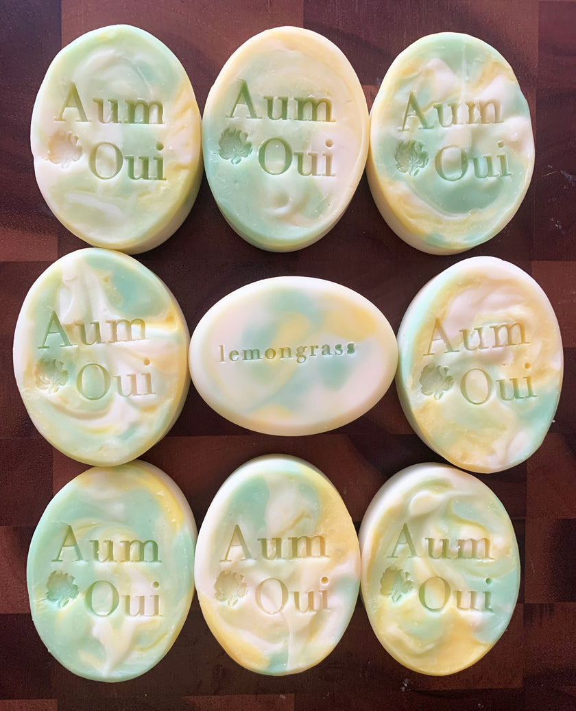 Artisan Soap Bar - Lemongrass (Basique), Oval