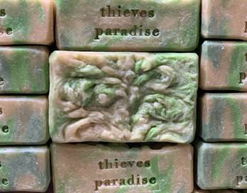 Artisan Soap Bar - Thieves Paradise (Premium), Rustic