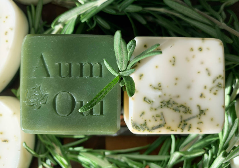 Artisan Soap Bar - Rosemary & Cardamom  (Premium), Winter