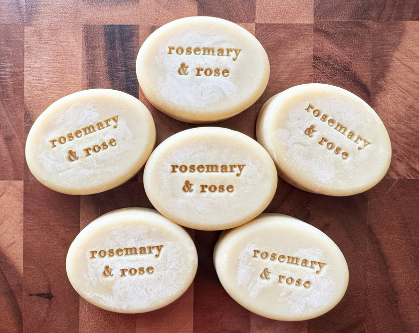 Artisan Soap Bar - Rosemary & Rose (Premium), w/